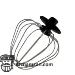 ویسک (همزن سیمی/بالونی) اصلی همزن تکنو مدل TE-707